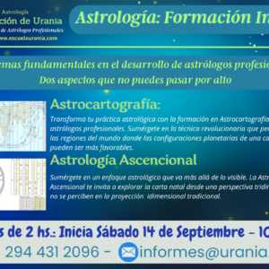 TALLER: SISTEMA ASCENSIONAL y ASTROCARTOGRAFIA